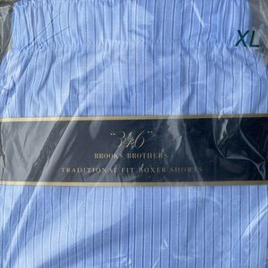 NWT one pair Brooks Brother cotton boxer shorts